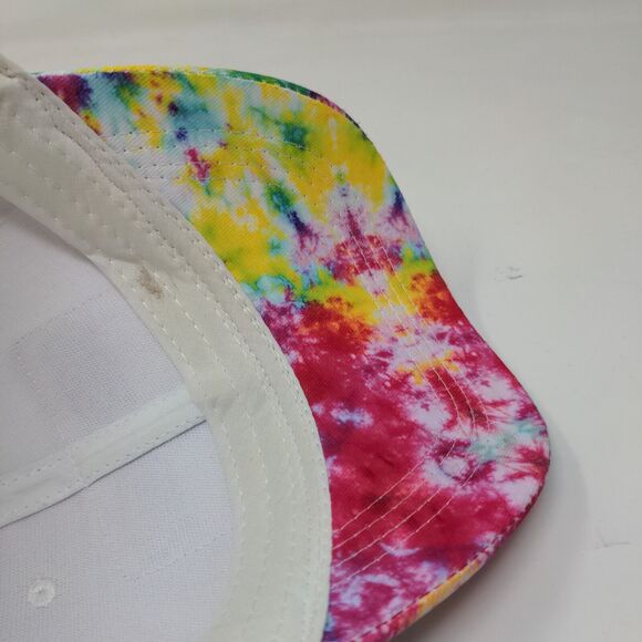 Lucky 7 USA Men's Strapback Hat White Adjustable Ocean City New Jersey - Picture 11 of 13